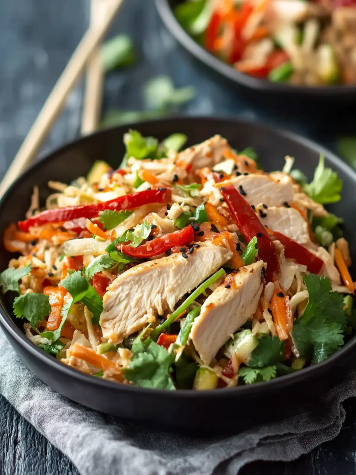 Revamp Dinner with Zesty Asian Chicken Salad Magic 2 Asian Chicken Salad