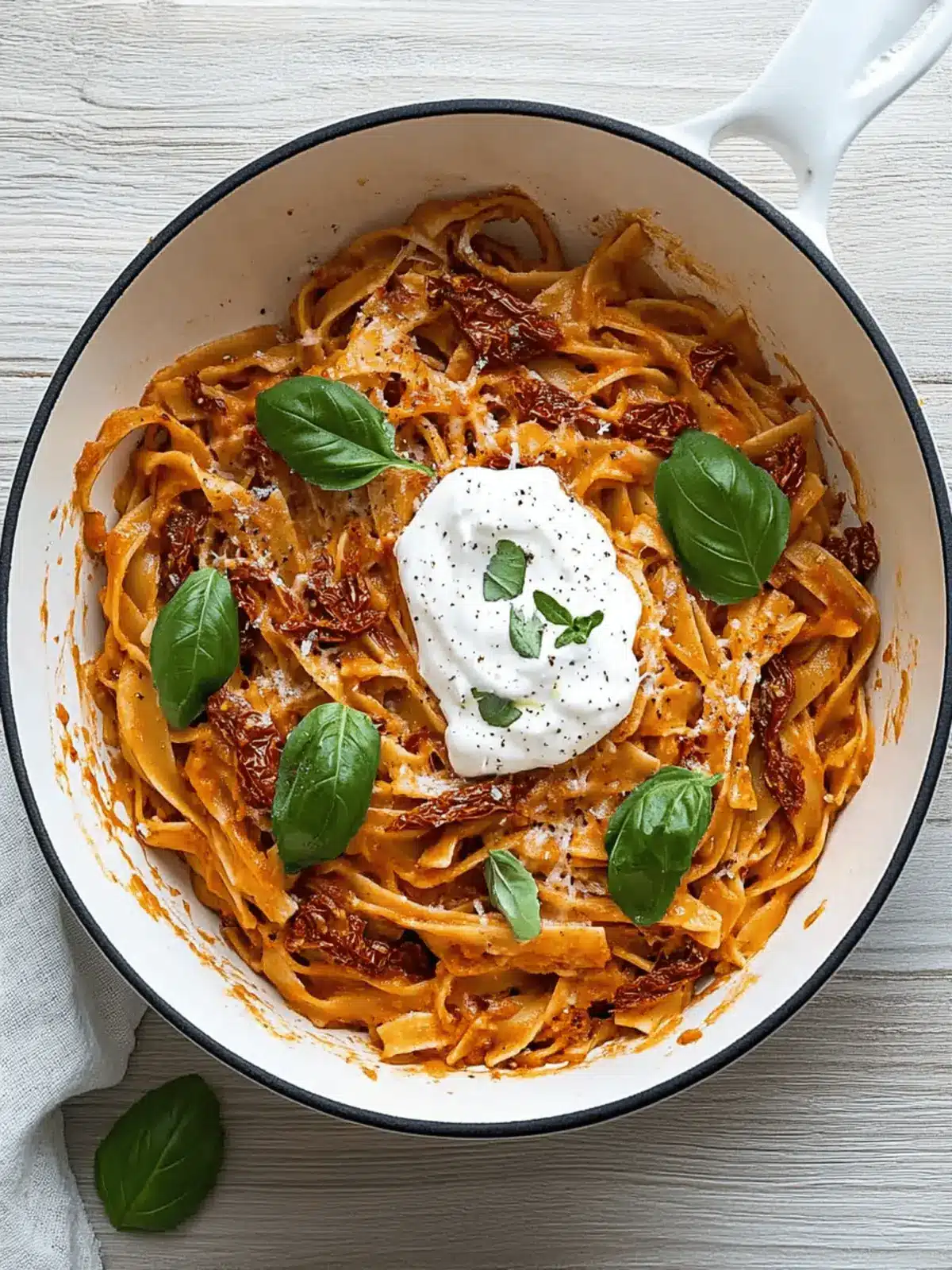 Effortless Sun-Dried Tomato Pasta (No Chop Needed) 2 Sun-Dried Tomato Pasta (No Chop!)