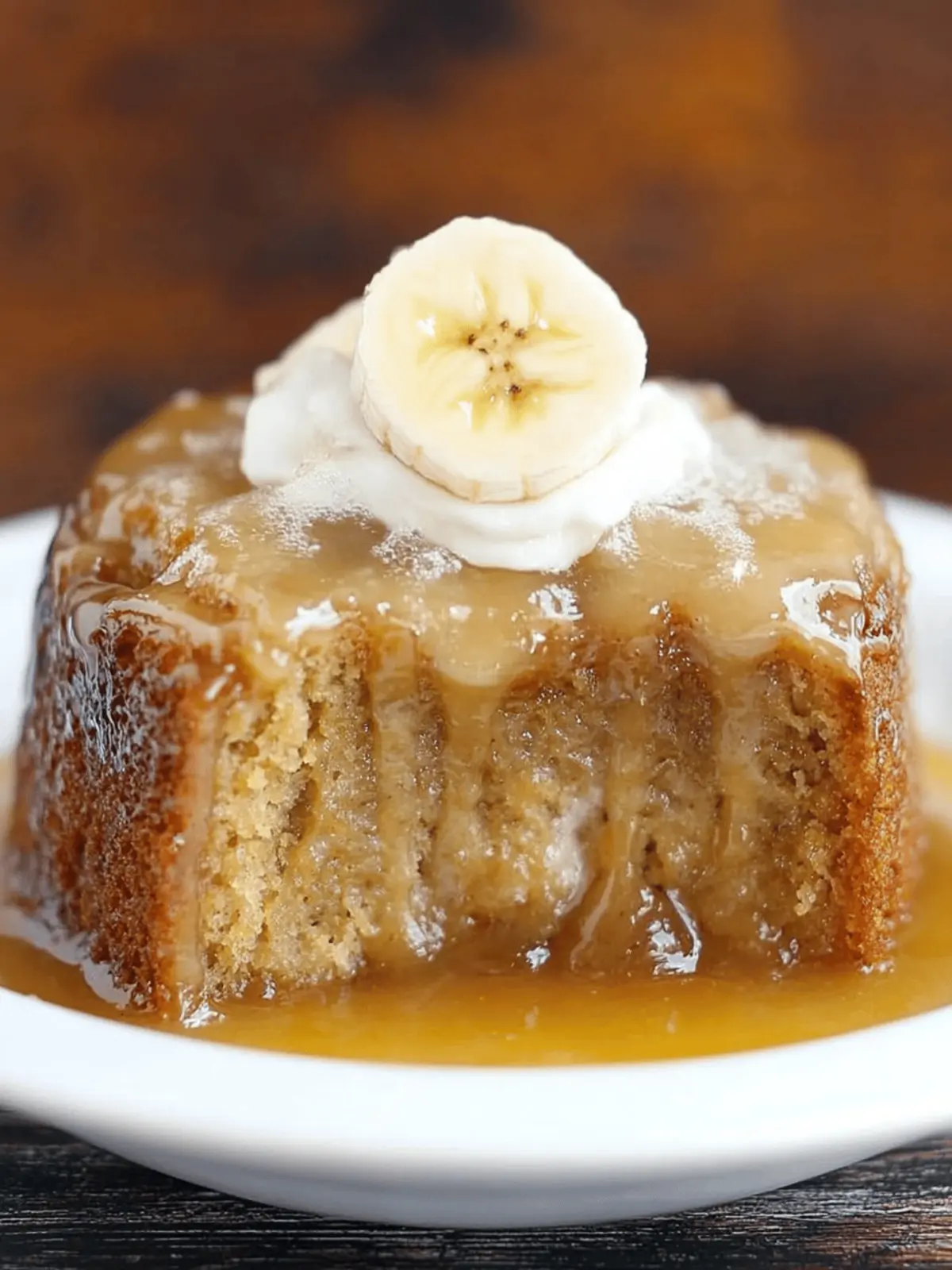 Irresistible Sticky Banana Bread Pudding Cake Recipe You ll Love 4 Sticky Banana Bread Pudding Cake