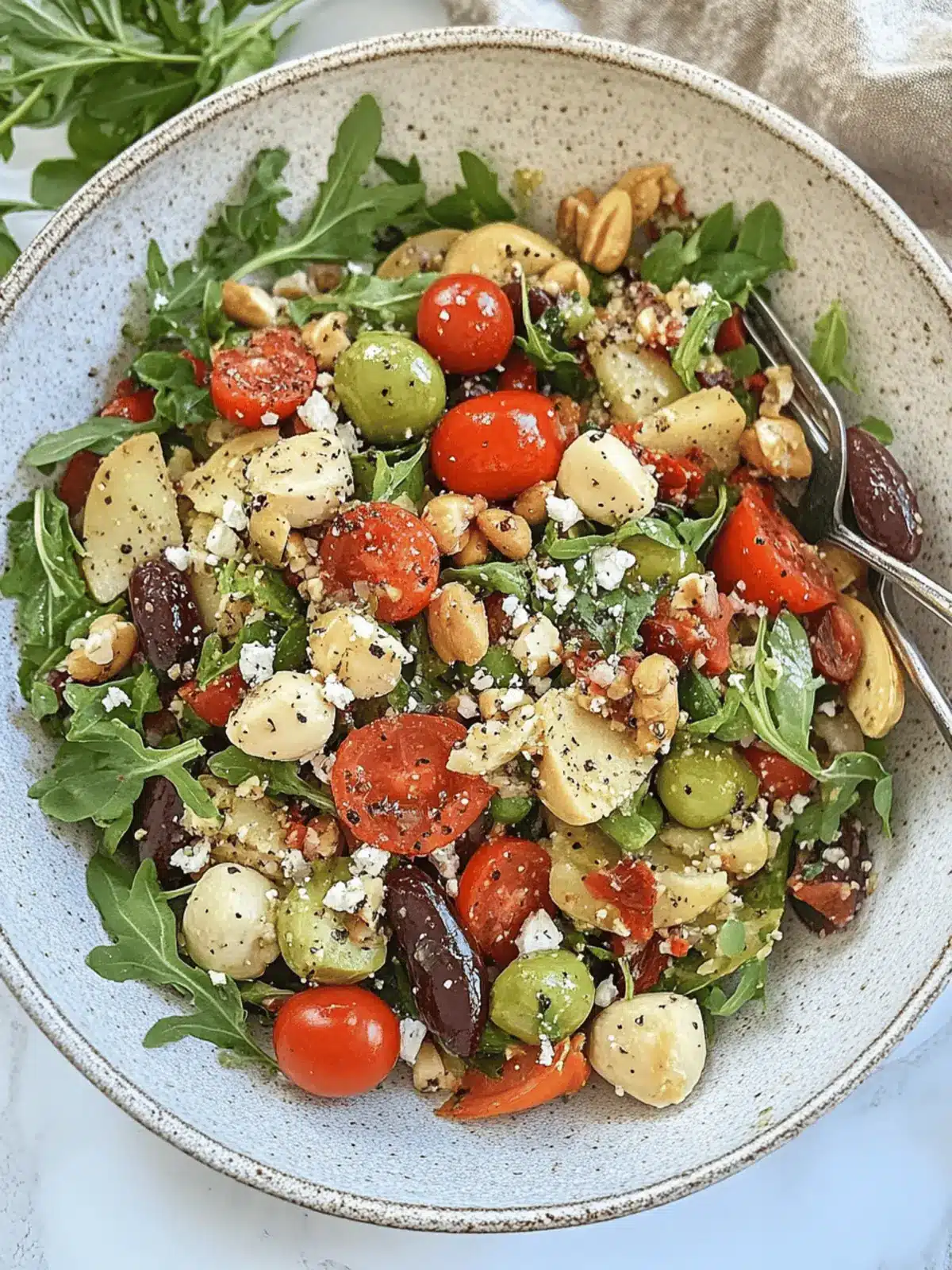 Mediterranean Mezze Salad: Quick, Colorful & Packed with Flavor 3 Mediterranean Mezze Salad
