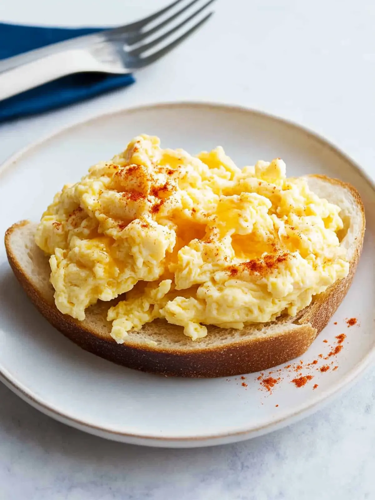 Creamy 3 Ingredient Miso Butter Scrambled Eggs in Minutes 4 3 Ingredient Miso Butter Scrambled Eggs