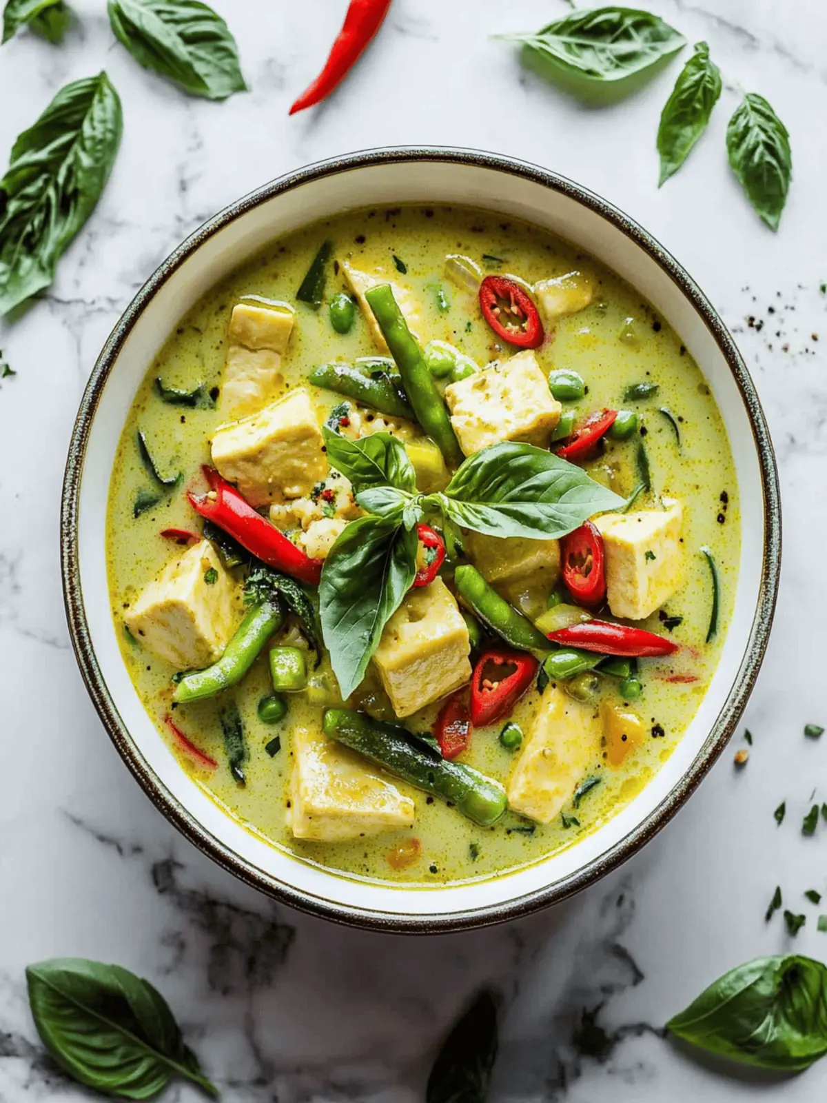 Savory Vegetarian Thai Green Curry Ready in 30 Minutes 3 Vegetarian Thai Green Curry