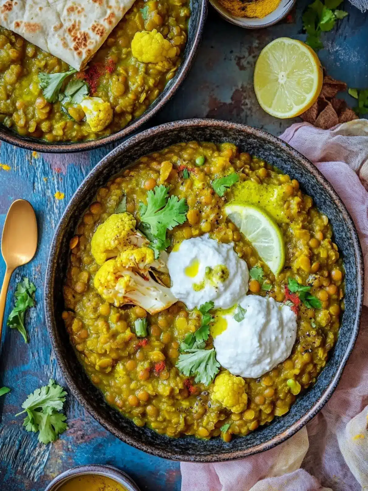 One Tray Lentil & Cauliflower Curry: Easy Comfort Food Bliss 2 One Tray Lentil & Cauliflower Curry