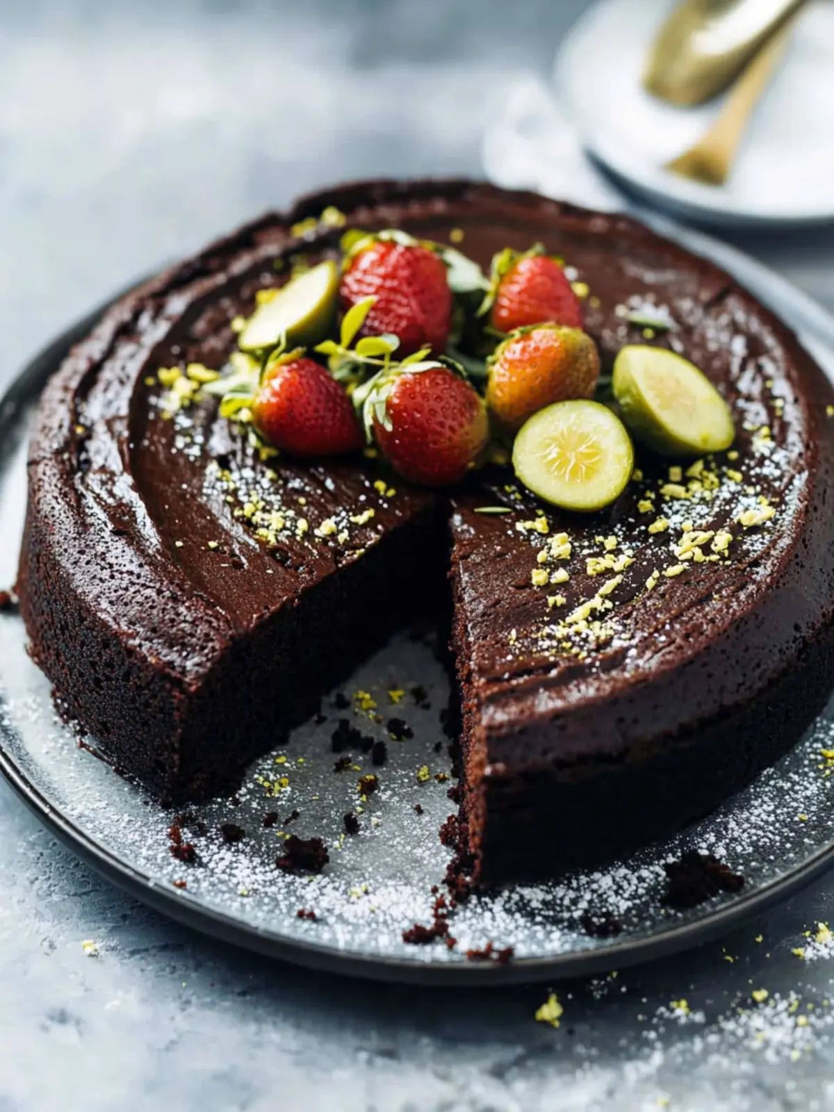 Indulge in Moist Chocolate Olive Oil Cake Bliss 4 Chocolate Olive Oil Cake