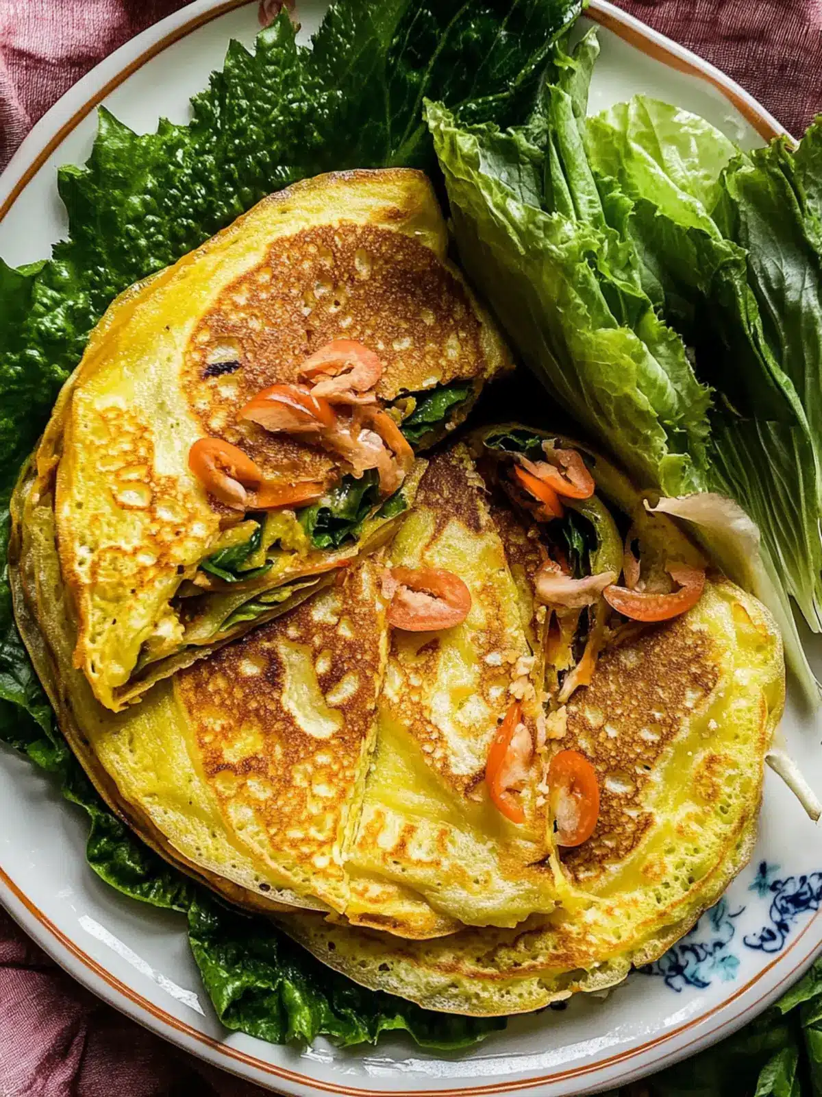 crispy Vietnamese Sizzling Crepes that Impress Every Time 2 Vietnamese Sizzling Crepes