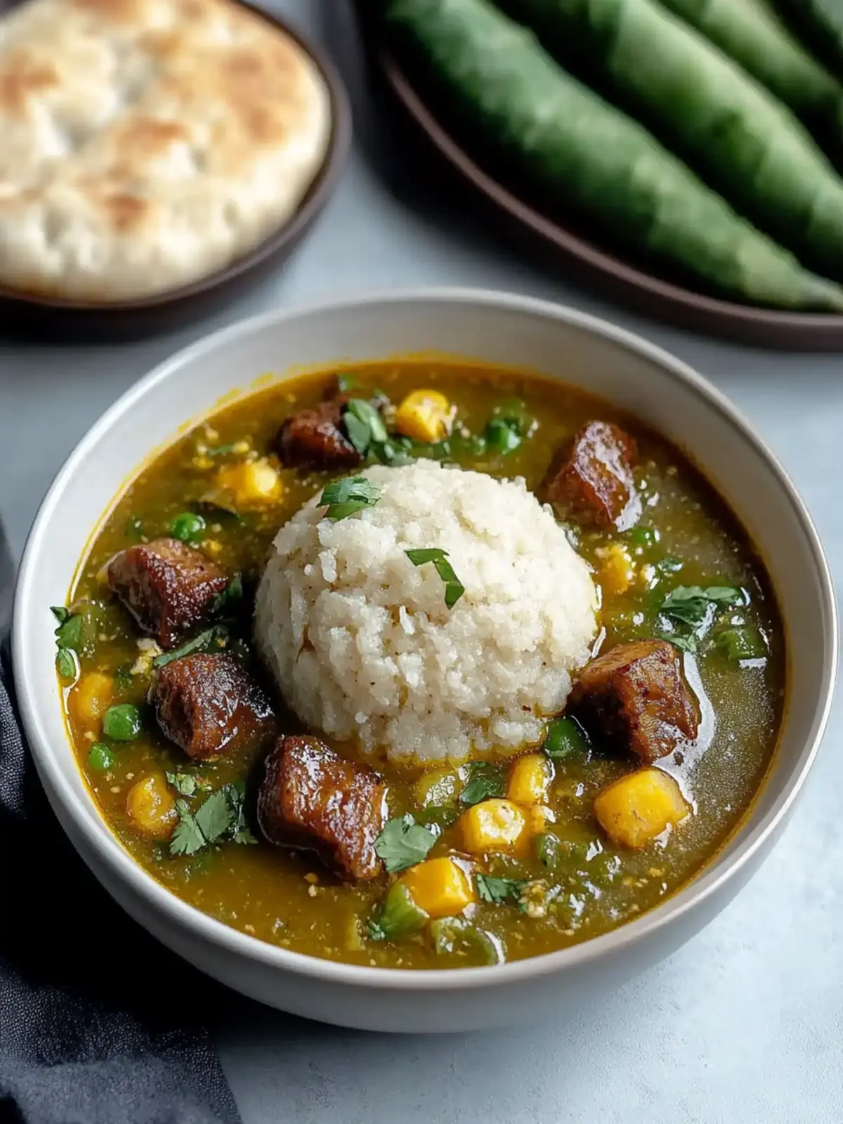 Discover the Magic of Fufu and Okra Soup at Home 4 Fufu and Okra Soup