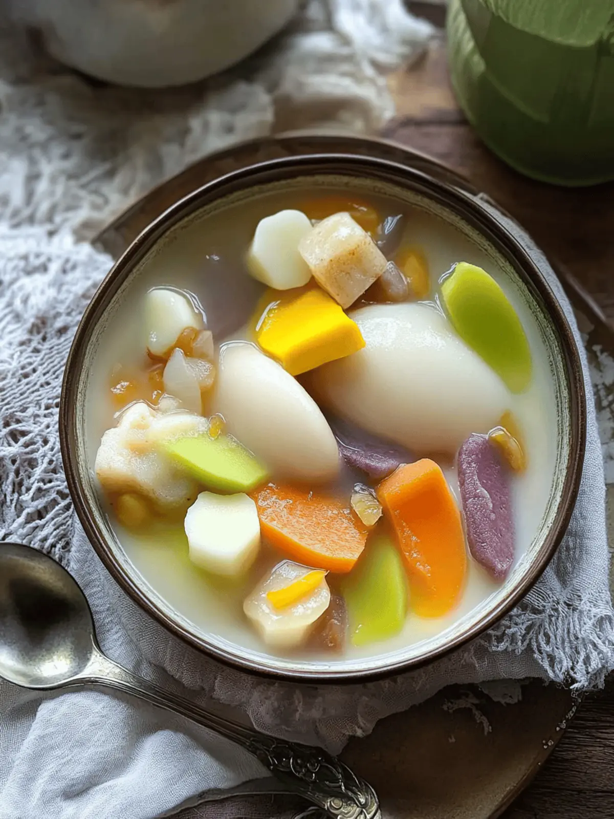 Delicious Ginataang Bilo Bilo - Your New Favorite Filipino Dessert 2 Ginataang Bilo Bilo - Filipino Dessert Pudding