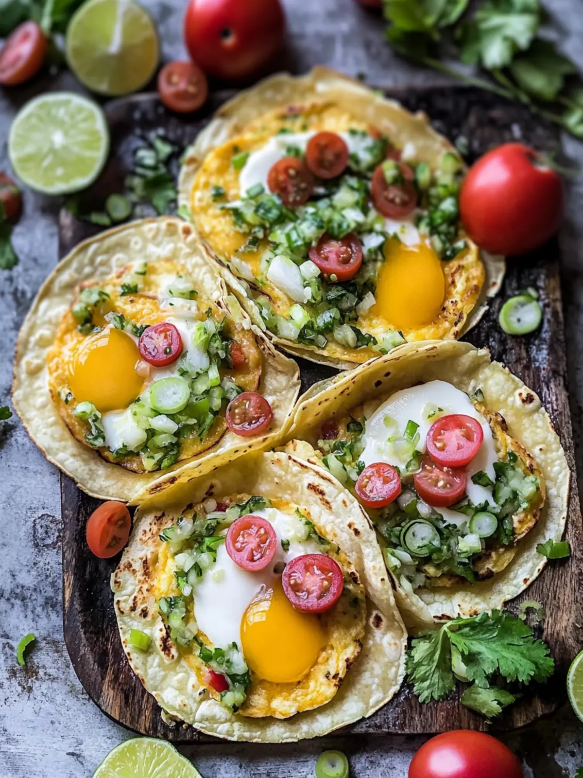 Sheet Pan Breakfast Tacos with Scallion Salsa for Easy Mornings 3 Sheet Pan Breakfast Tacos with Scallion Salsa