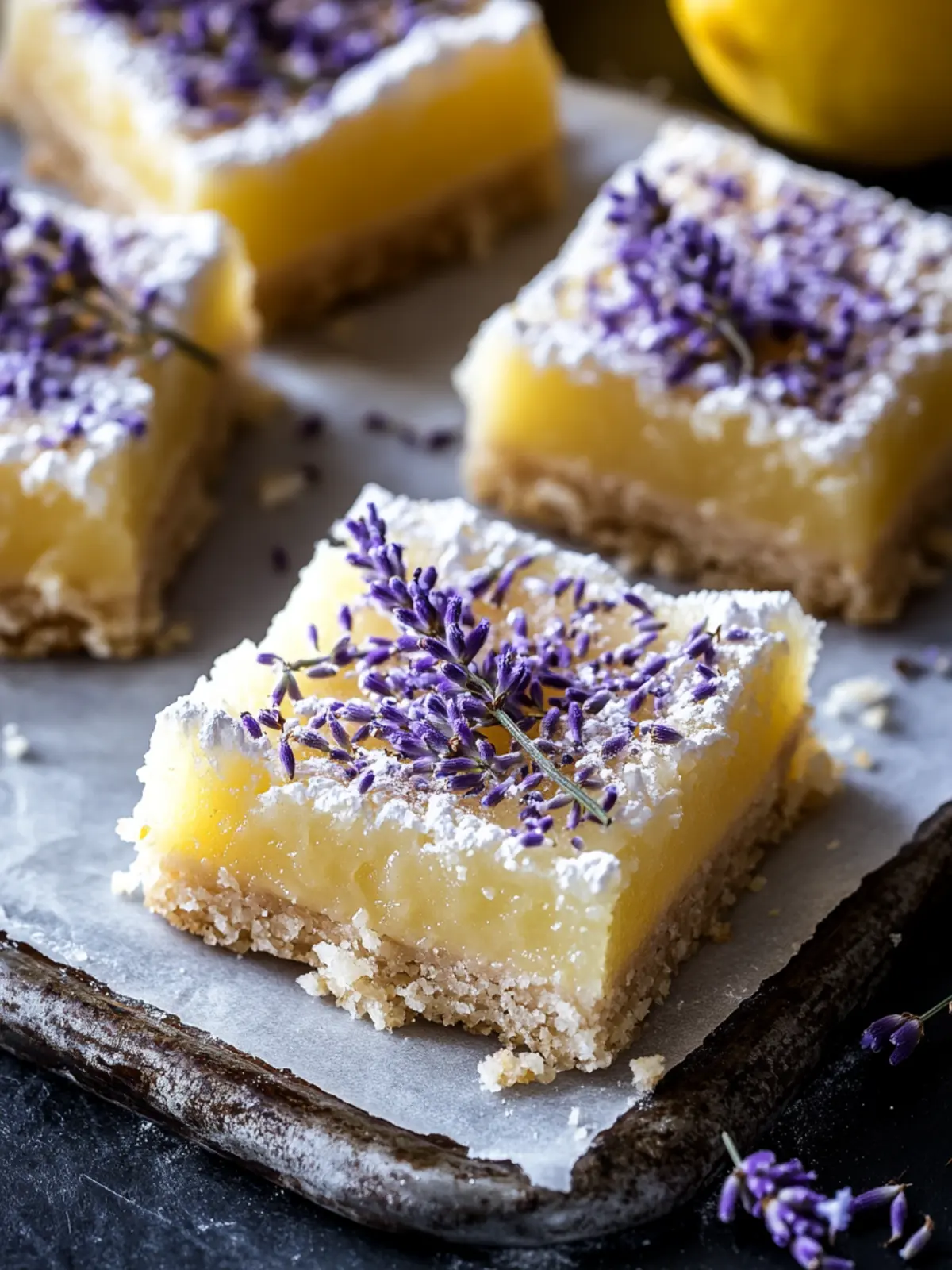 Lavender Lemon Bars: A Refreshing Delight for Every Occasion 3 Lavender Lemon Bars