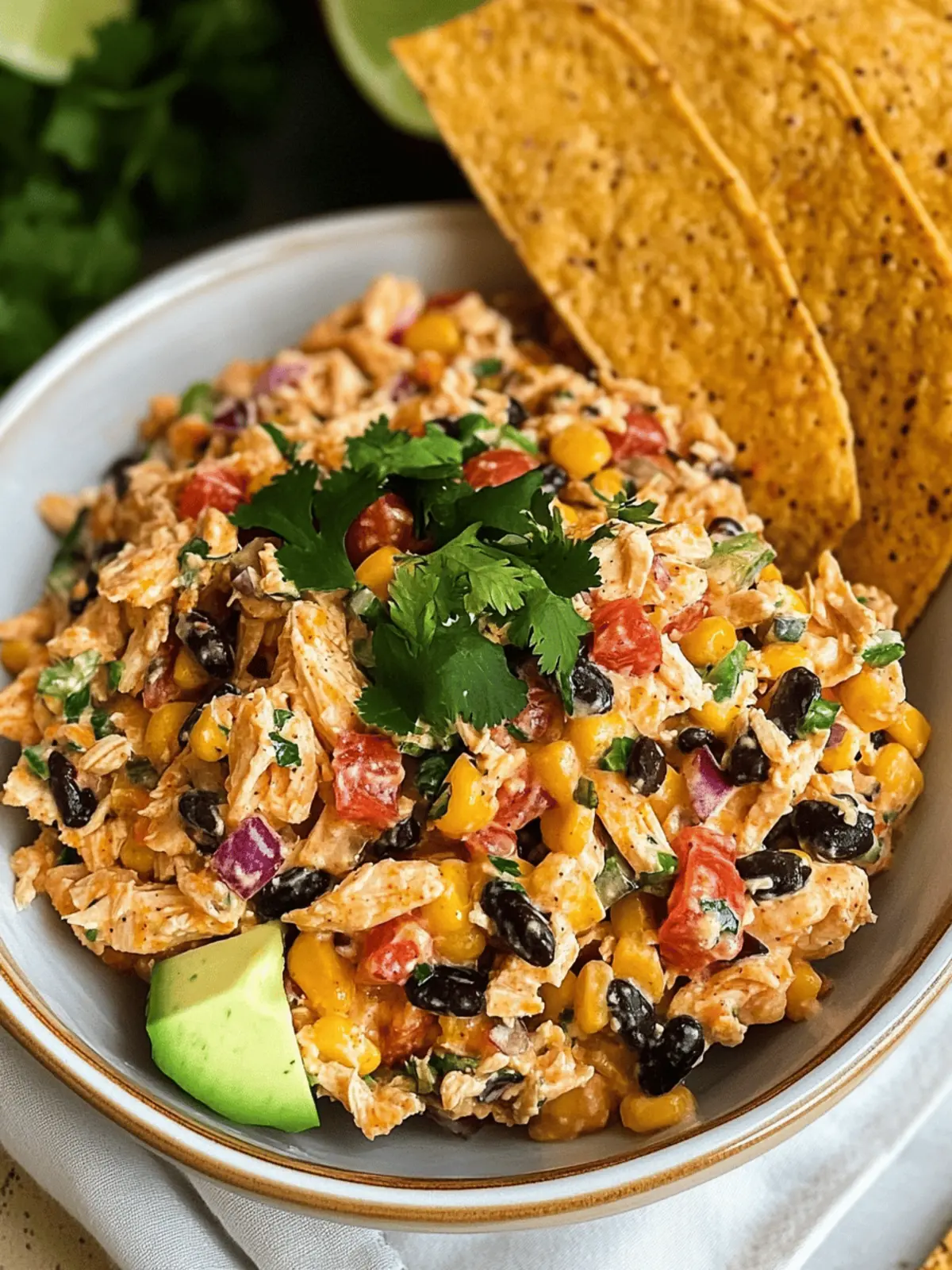 Delicious Southwestern Chicken Salad with Greek Yogurt Twist 2 Southwestern Chicken Salad