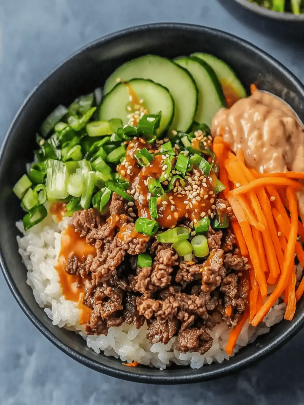 Delicious Korean Beef Rice Bowls: Quick, Easy, Family-Friendly! 2 Korean Beef Rice Bowls