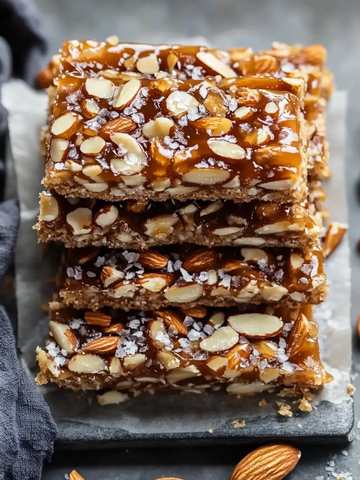 Decadent Salted Caramel Almond Bars for Sweet Moments 4 Salted Caramel Almond Bars