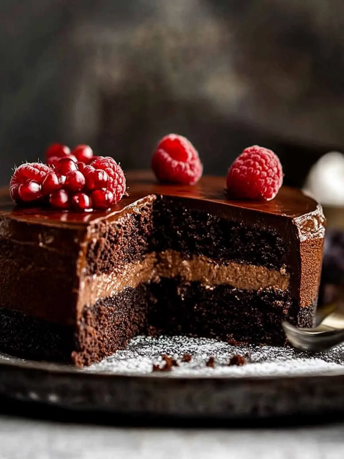 Decadent Chocolate Custard Cake That Will Wow Everyone 4 Chocolate custard cake