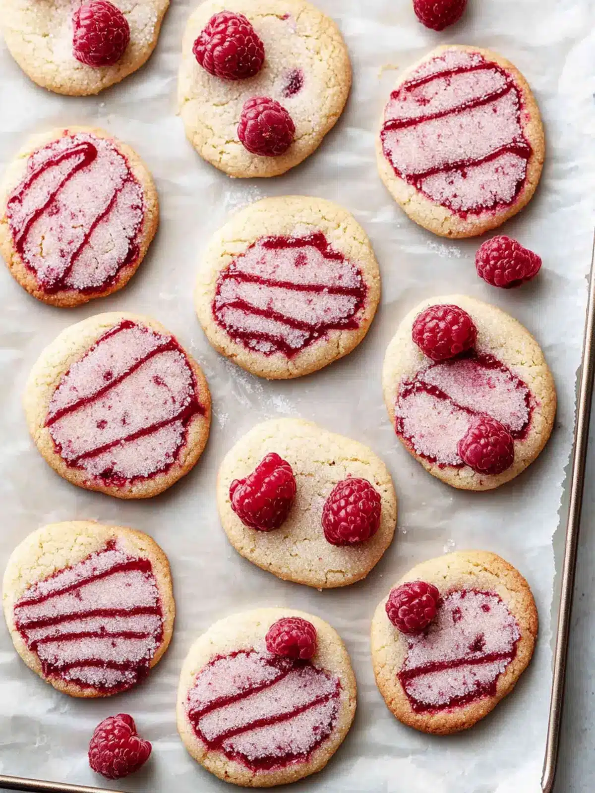 Raspberry Sugar Cookies with a Tangy Twist for Real Flavor 4 Raspberry Sugar Cookies (Real Flavor)