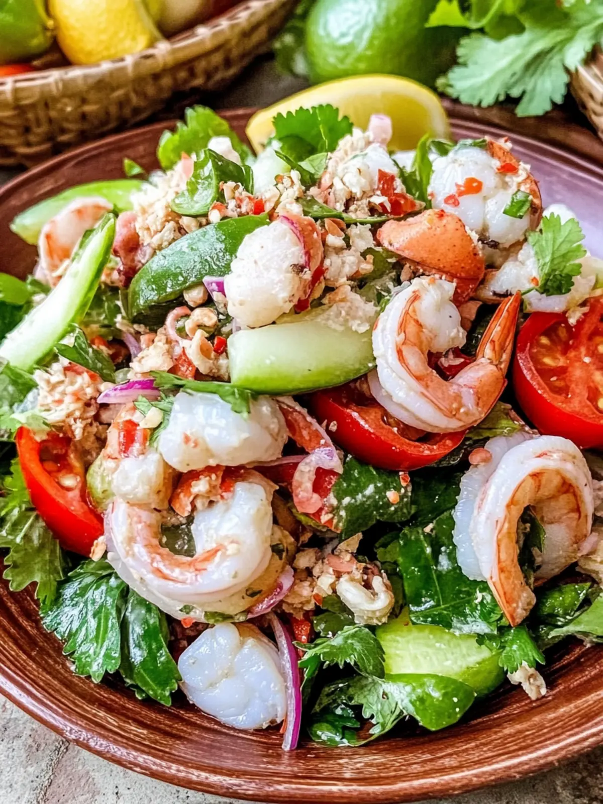 Zesty Yum Talay Recipe for a Spicy Seafood Fiesta 4 Yum Talay Recipe (Spicy Thai Seafood Salad)