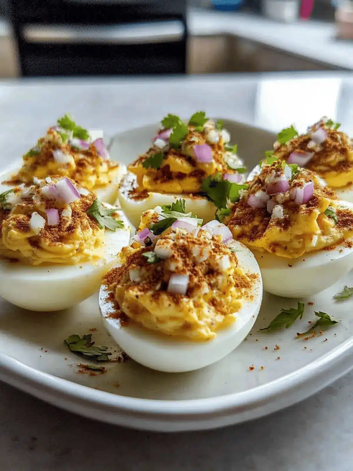 Savory Elote Deviled Eggs with a Chipotle Kick 4 Elote Deviled Eggs