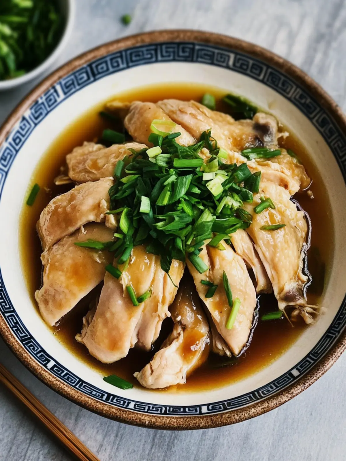 20 Minute Chinese Steamed Chicken with Zesty Ginger Sauce 3 20 Minute Chinese Steamed Chicken