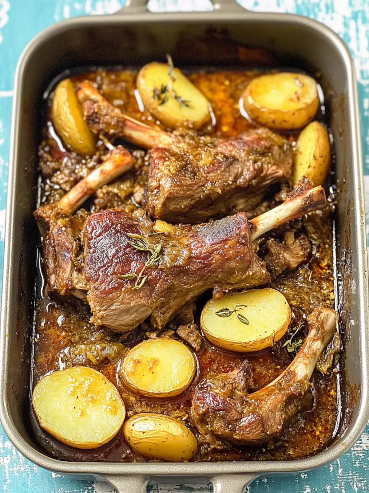 Mouthwatering Greek Lamb & Potatoes in the Oven Recipe 2 Greek Lamb & Potatoes in the Oven