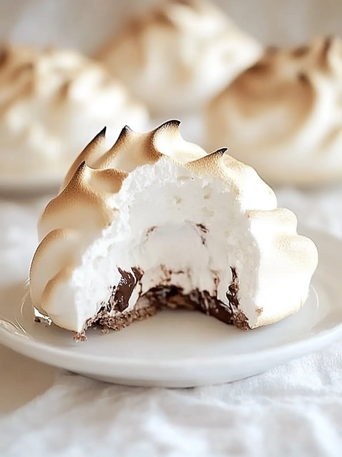 Decadent Nutella Meringue: Light, Chewy, and Irresistible! 3 Decadent Nutella Meringue