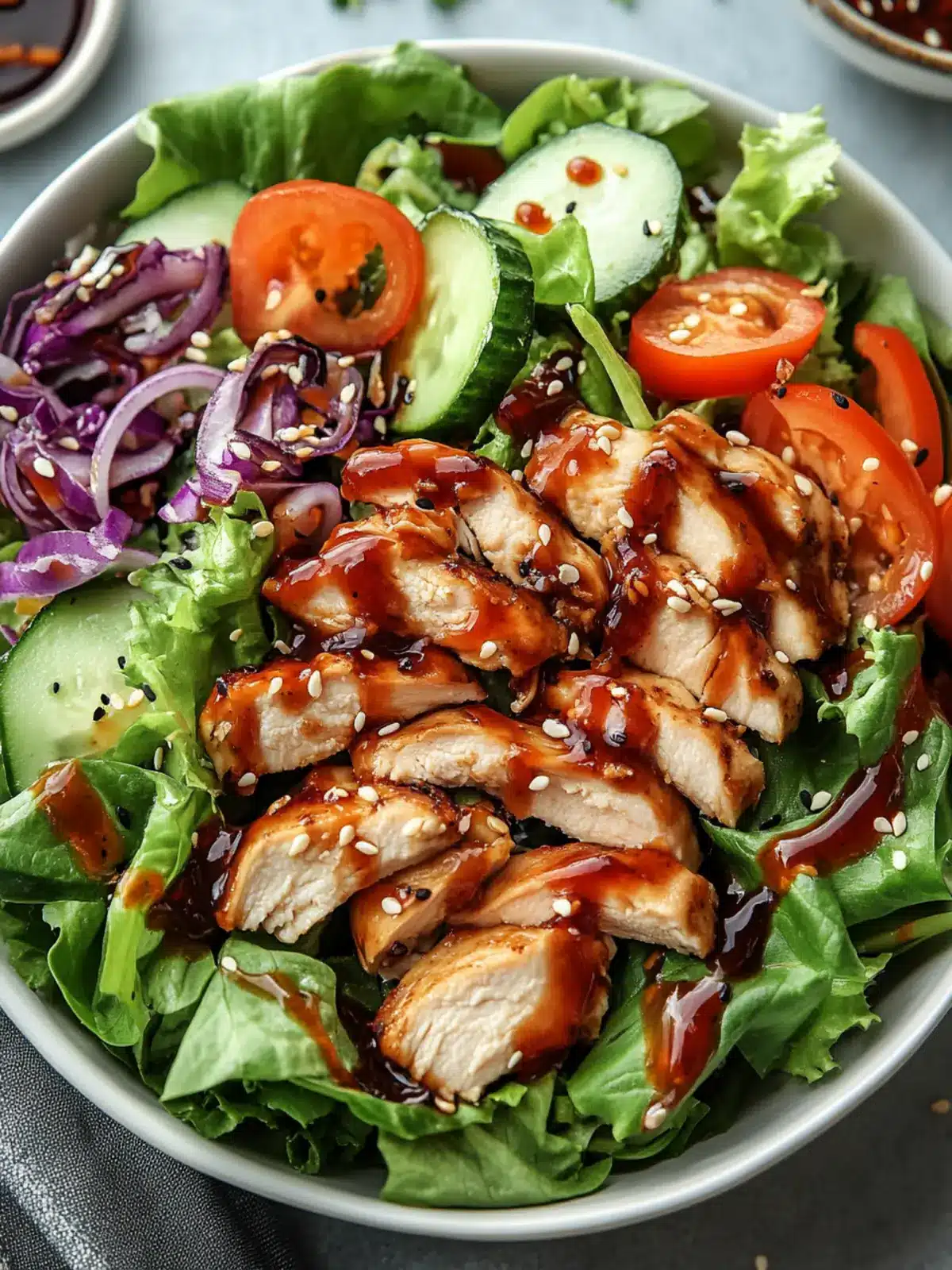 Deliciously Light Teriyaki Chicken Salad for Easy Meals 2 Teriyaki Chicken Salad