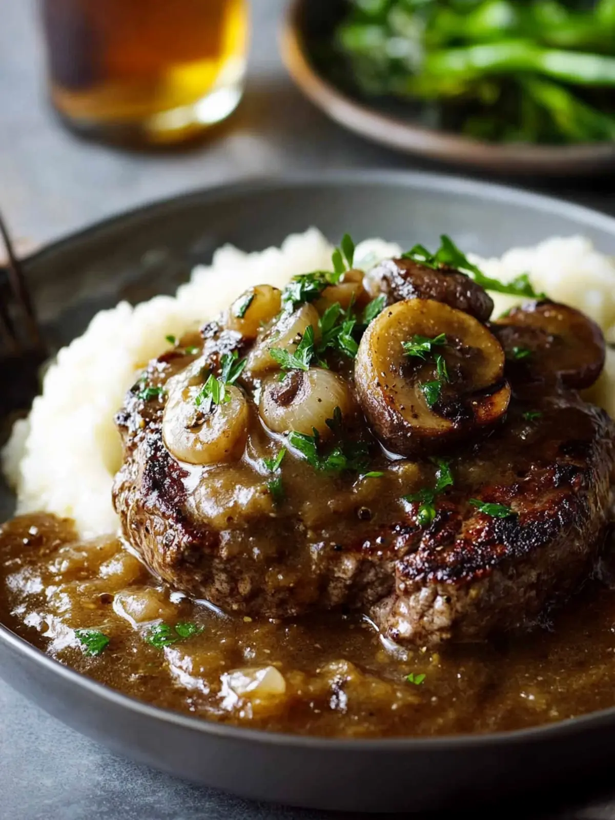 Savor Bobby Flay s Mouthwatering Salisbury Steak Recipe 3 Bobby Flay Salisbury Steak