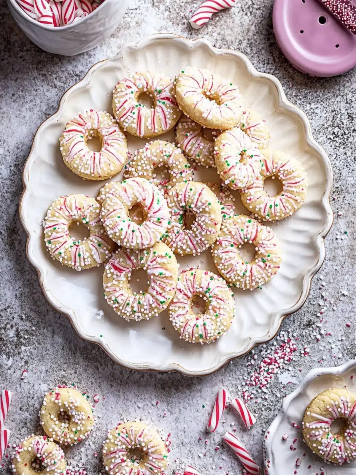 Delicious White Chocolate Peppermint Shortbread Cookies Recipe 4 White Chocolate Peppermint Shortbread Cookies