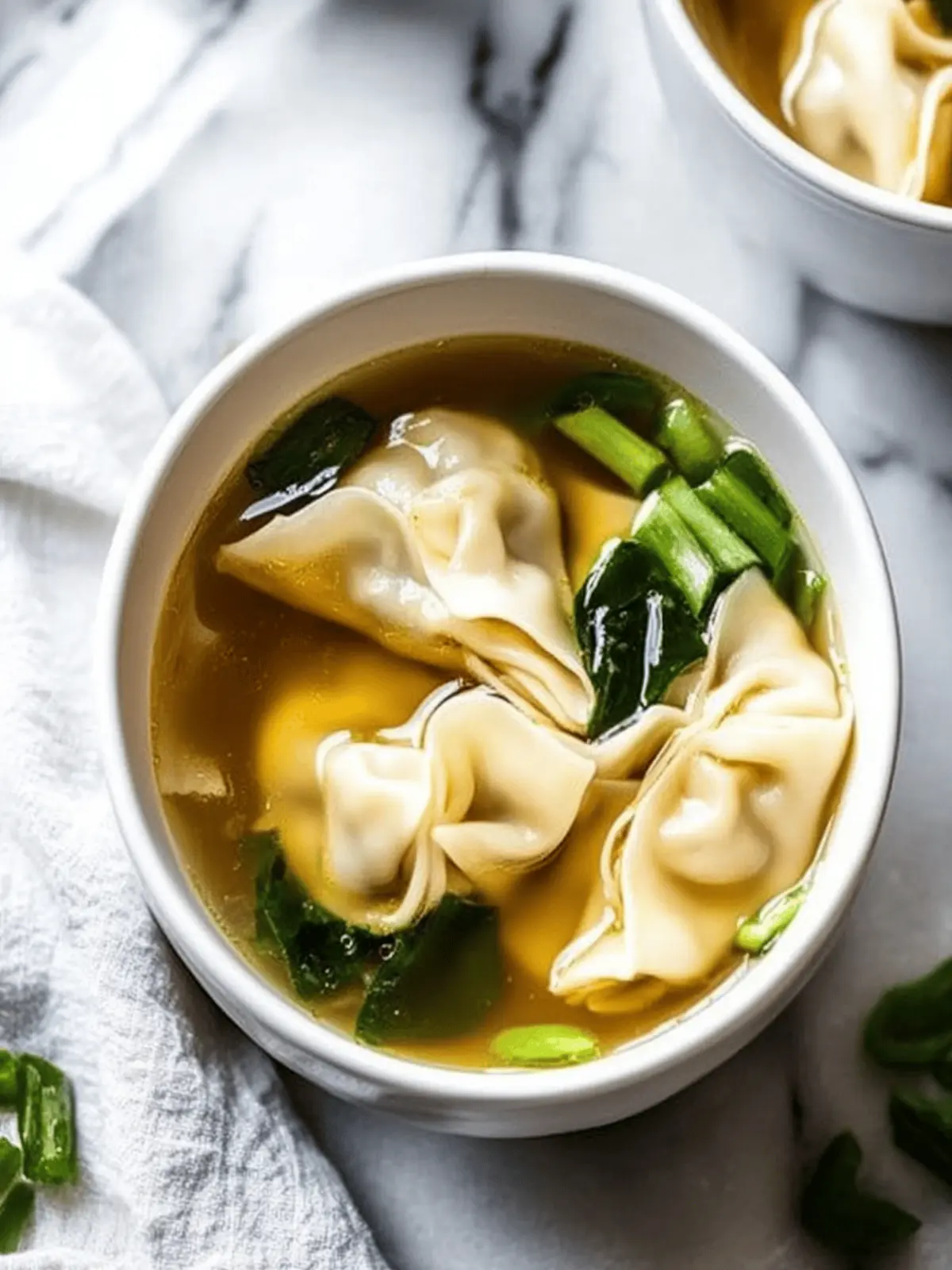 Easy Wonton Soup in 15 Minutes Comfort in a Bowl 3 Easy Wonton Soup