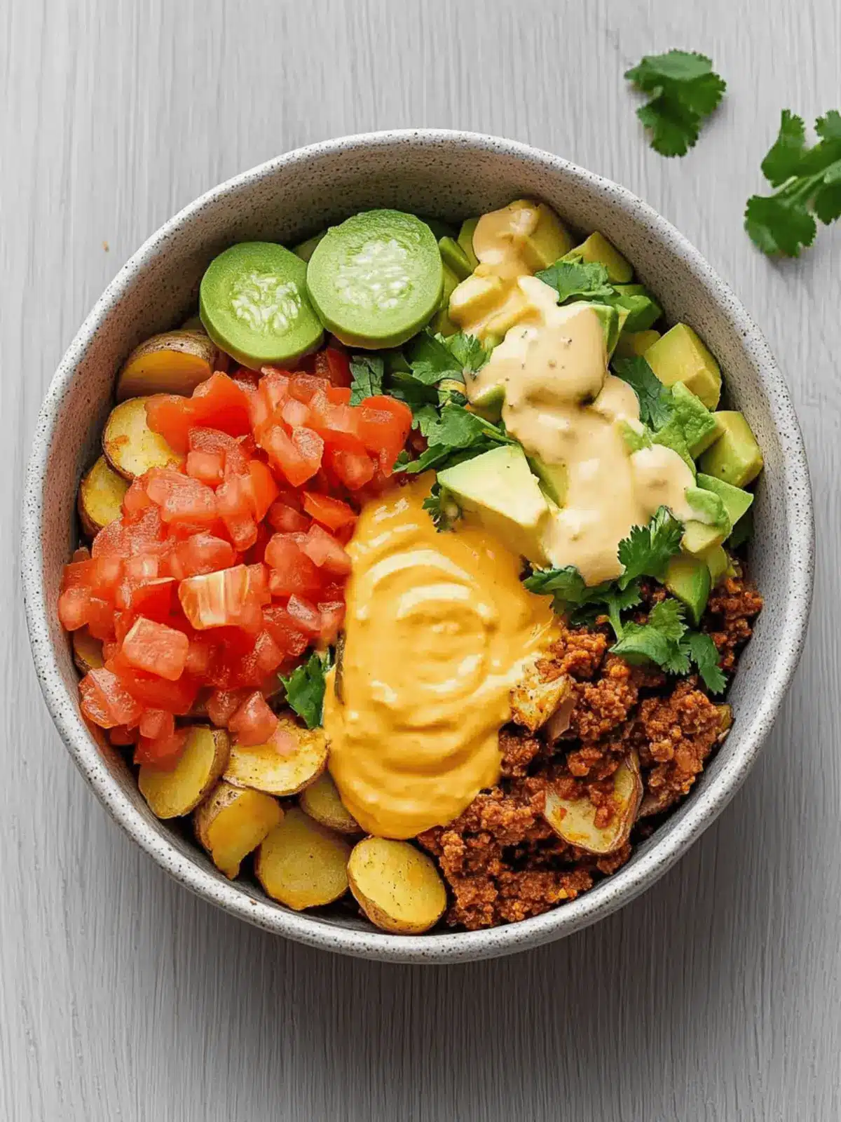Loaded Fiesta Potato Bowls: Customize Your Fun Family Feast 3 Loaded Fiesta Potato Bowls: Customize Your Fun Family Feast