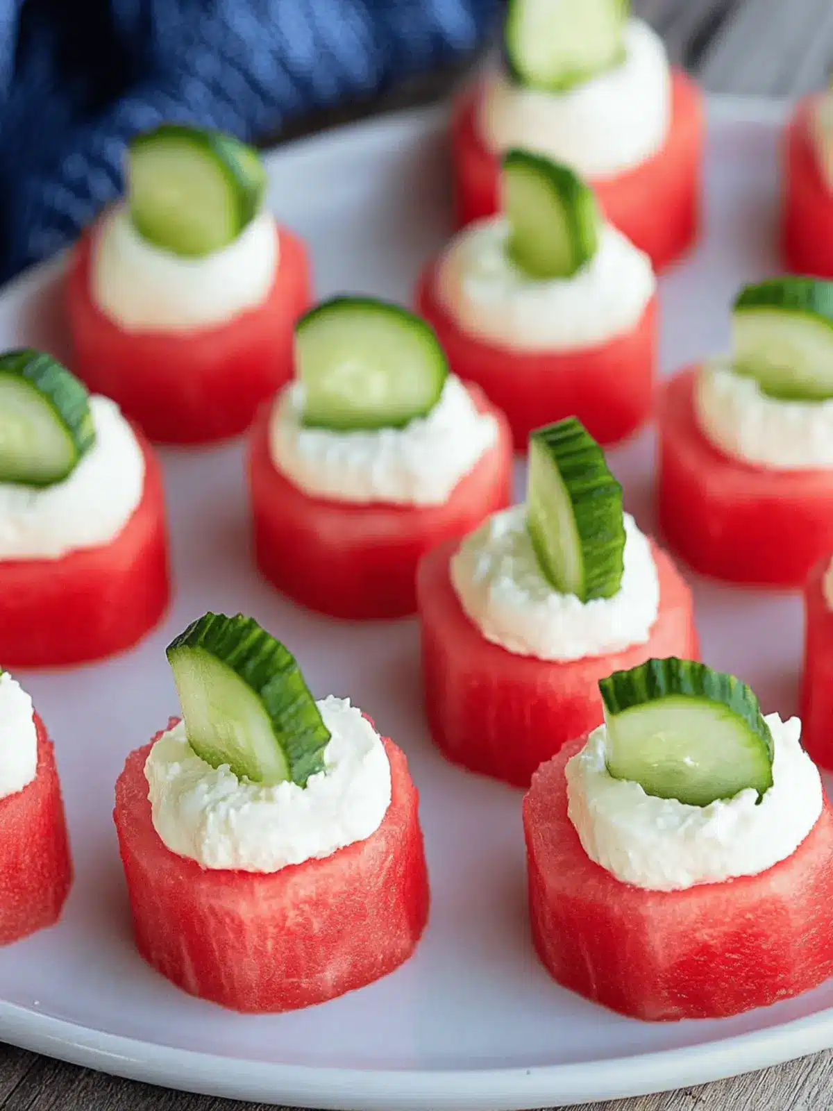 Delight in Summer Watermelon Goat Cheese Appetizer Bliss 4 Summer Watermelon Goat Cheese Appetizer