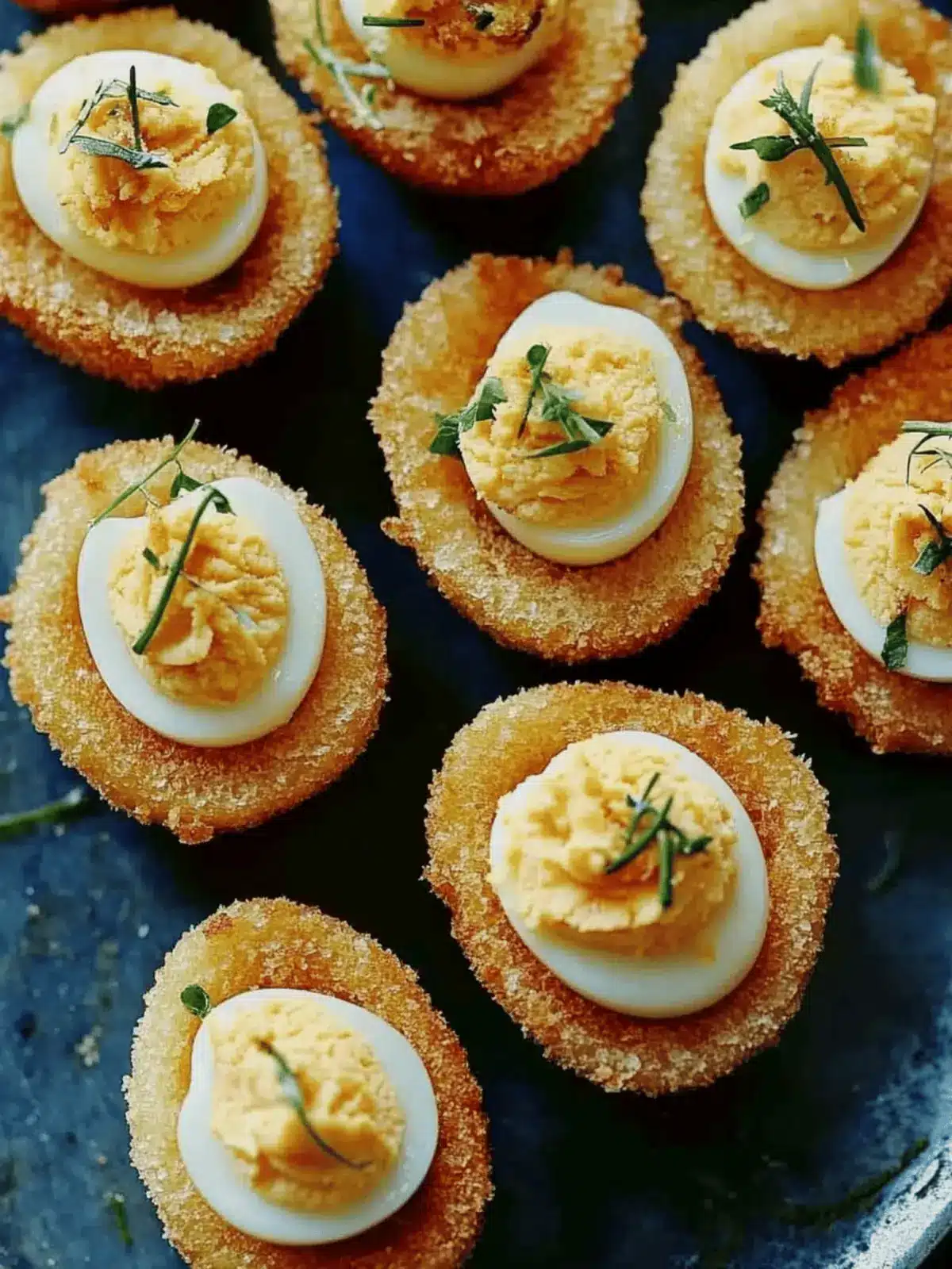 Crispy Fried Deviled Eggs: A Delicious Twist on a Classic 2 Fried Deviled Eggs