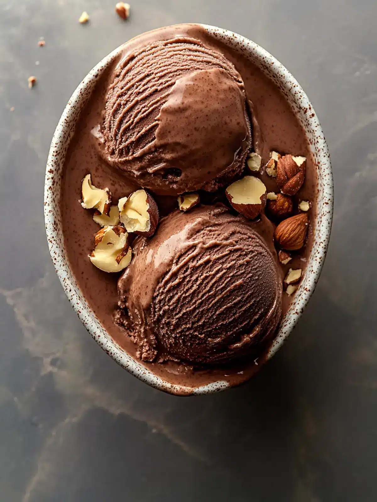Indulge in Creamy Chocolate Hazelnut Ice Cream Bliss 2 Chocolate Hazelnut Ice Cream