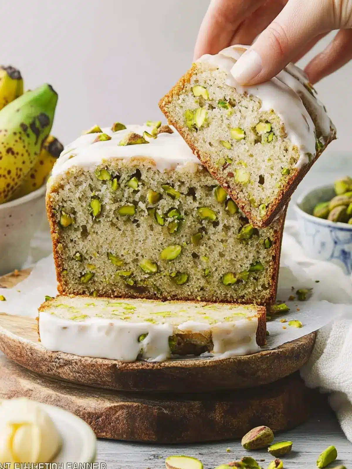 Elevate Your Baking with Pistachio Banana Bread Delight 3 Pistachio Banana Bread