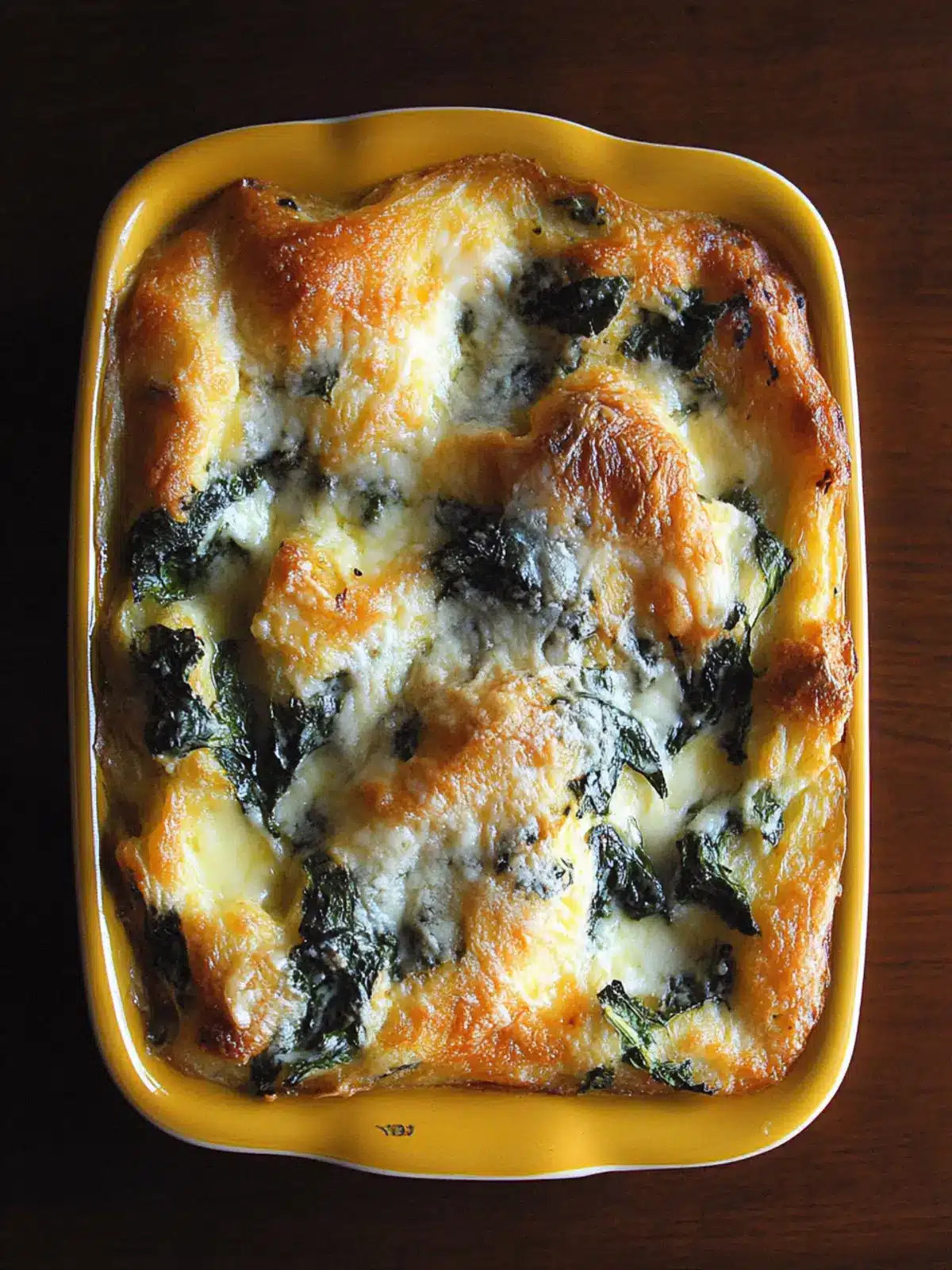 Delicious Spinach and Gruy ¨re Breakfast Strata for Lazy Mornings 3 spinach and gruy ¨re breakfast strata