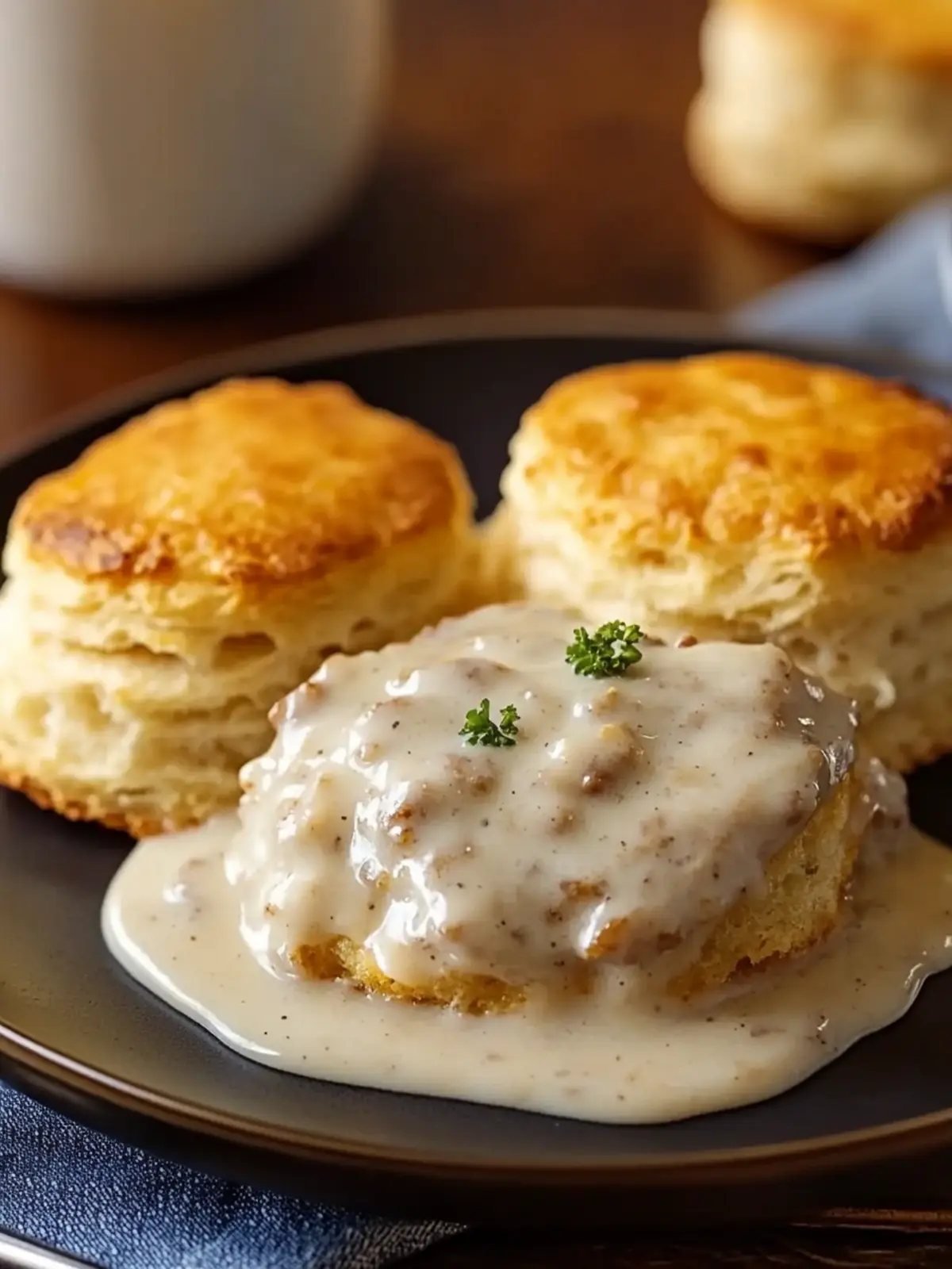 Savor Southern Comfort with Sausage Gravy and Biscuits 4 Sausage Gravy and Biscuits