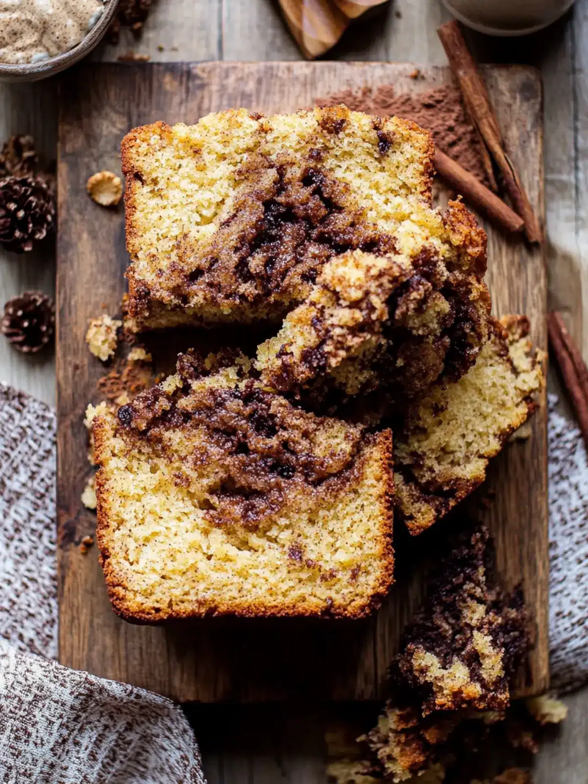 Cinnamon Crunch Quick Bread That Melts in Your Mouth 3 Cinnamon Crunch Quick Bread