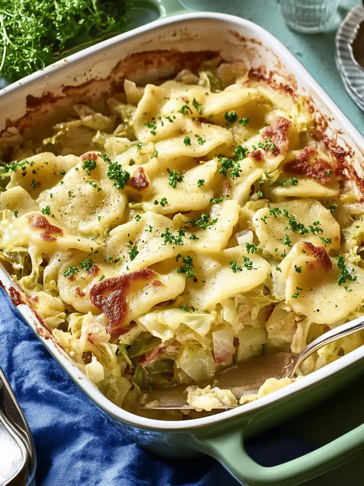 Delicious Pierogi Cabbage Casserole for Cozy Nights In 4 Pierogi Cabbage Casserole