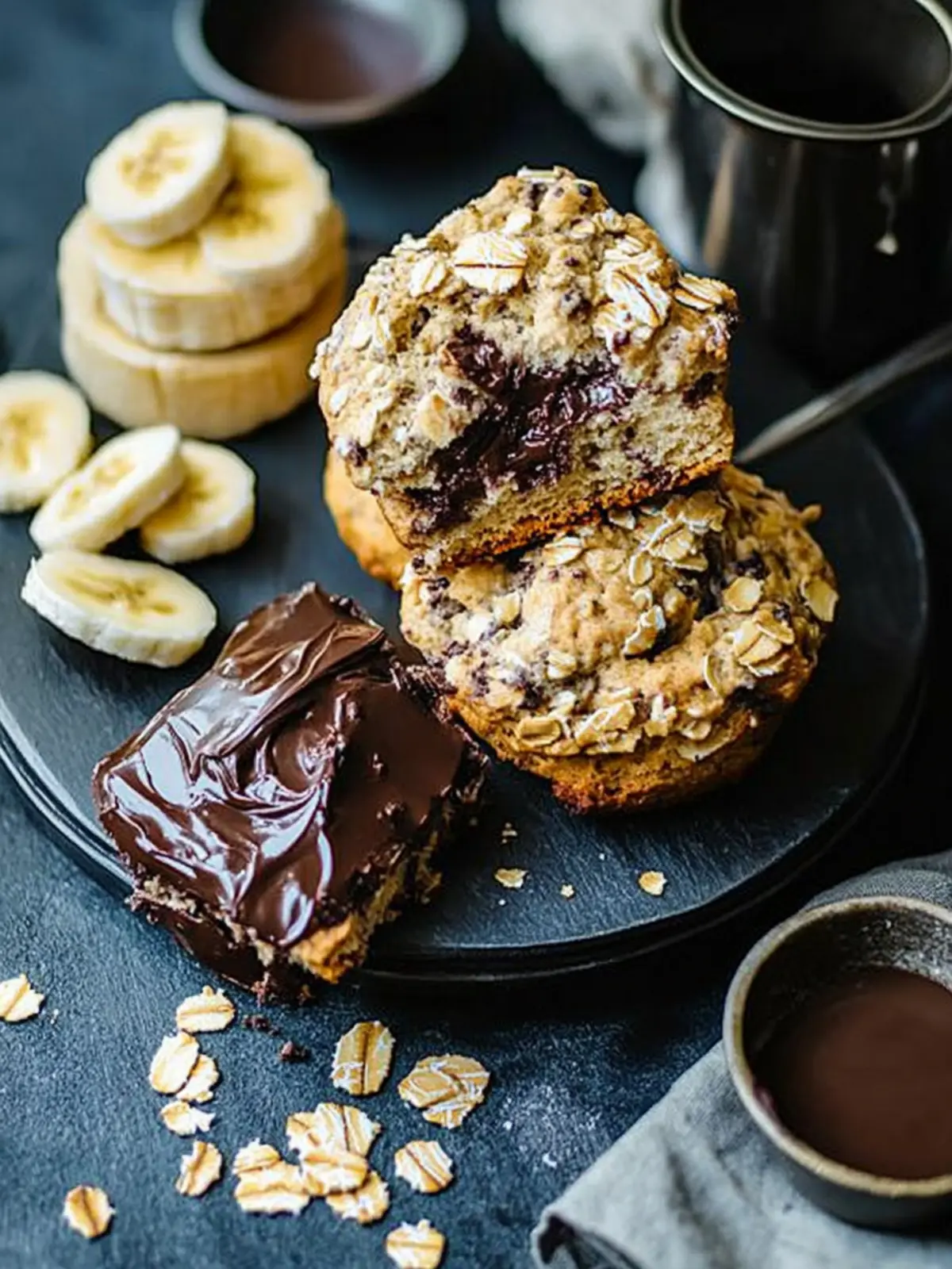 Delicious Banana, Chocolate & Oat Scones for Cozy Mornings 3 Banana, Chocolate & Oat Scones