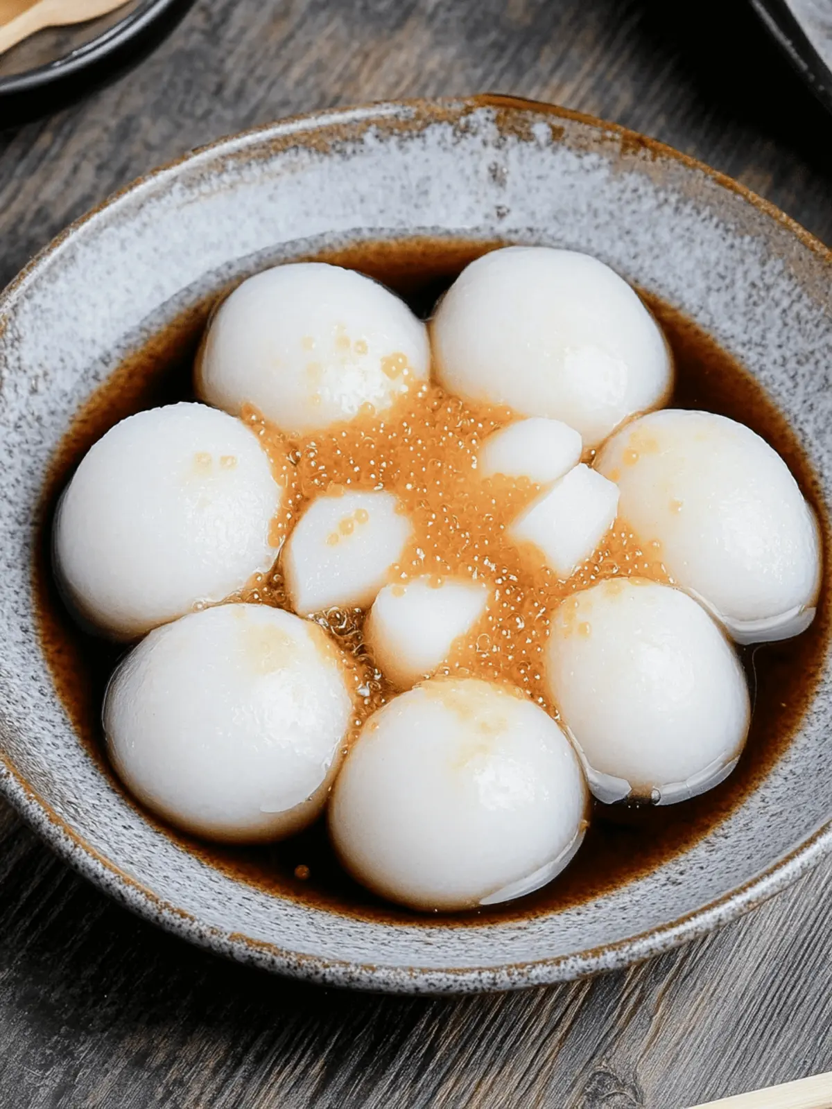 Ultimate Shiratama Dango: Easy Rice Dumplings to Indulge In 2 Shiratama Dango (Rice Dumplings/Mochi Balls)