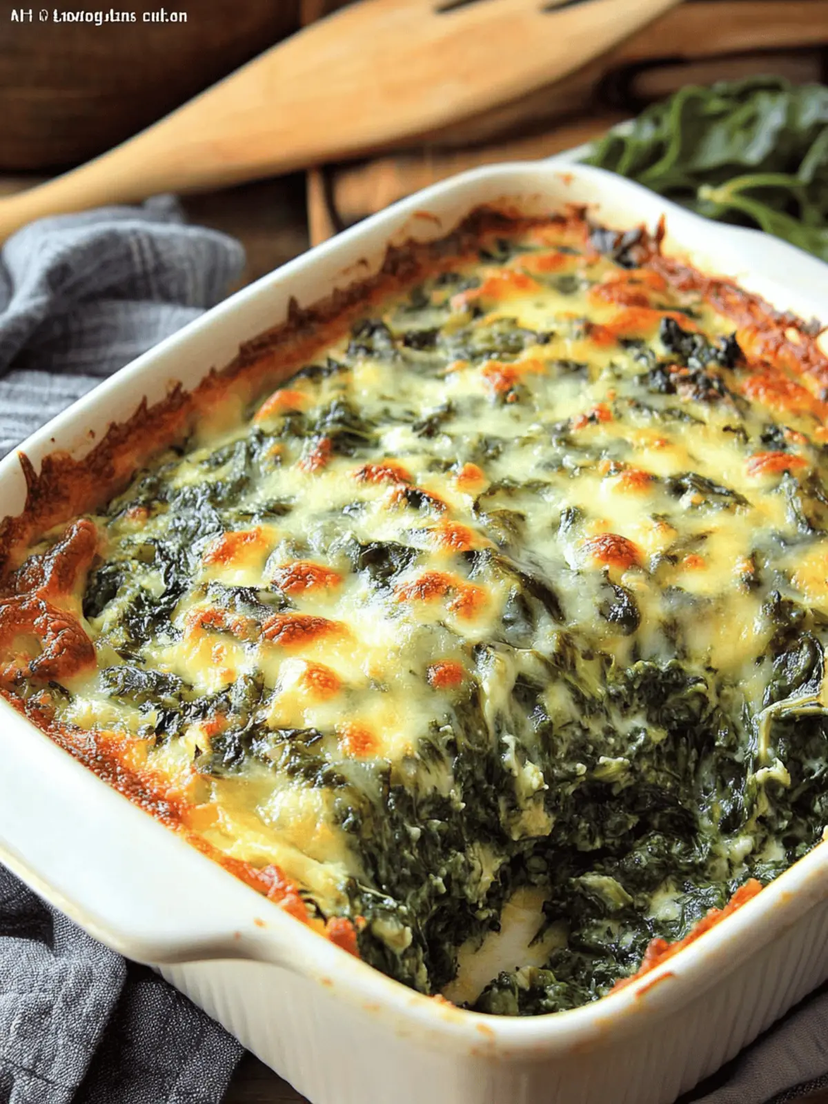 Creamy Spinach Gratin: A Cozy Comfort Dish You ll Love 3 Spinach Gratin