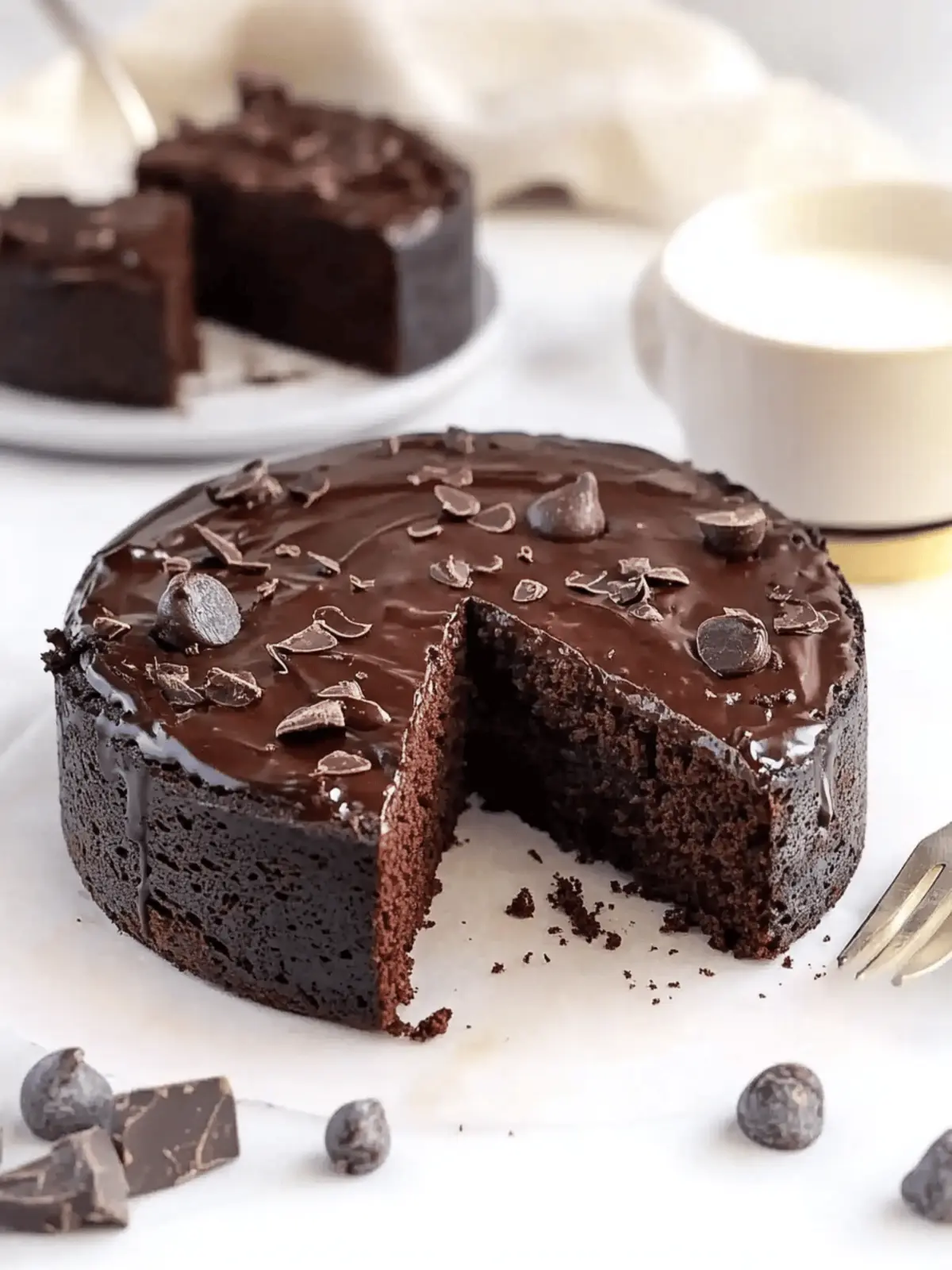 Indulge Guilt-Free: Healthy Flourless Chocolate Cake Recipe 2 Healthy Flourless Chocolate Cake