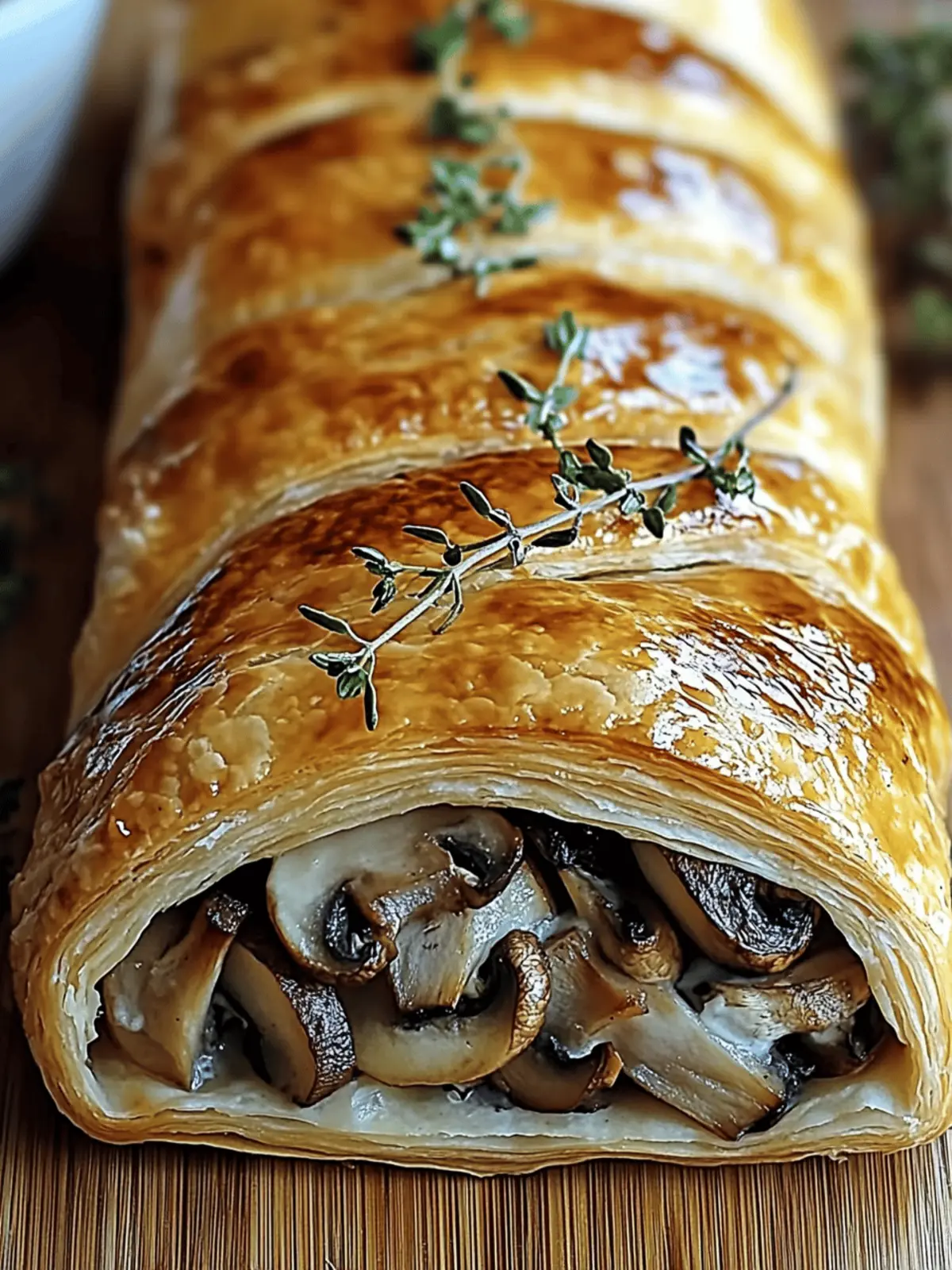 Easy Savory Mushroom & Gruy ¨re Puff Pastry Perfection 2 Easy Savory Mushroom & Gruy ¨re Puff Pastry