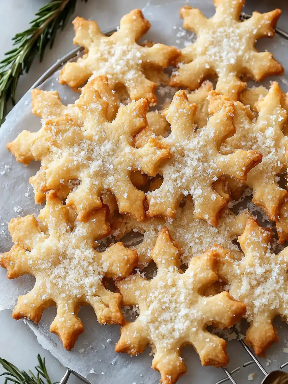 Savory Parmesan Snowflake Cookies You ll Crave at Every Holiday 4 Parmesan Snowflake Cookies