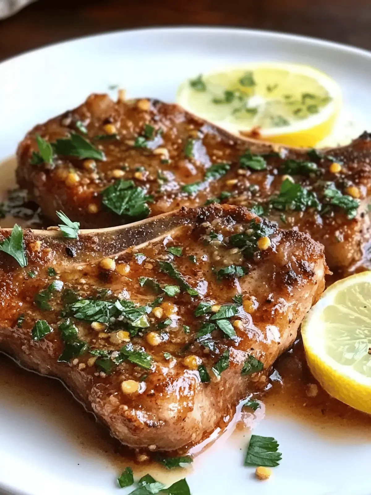 Savor the Flavor: Easy Sicilian Pork Chops Recipe 4 Sicilian Pork Chops