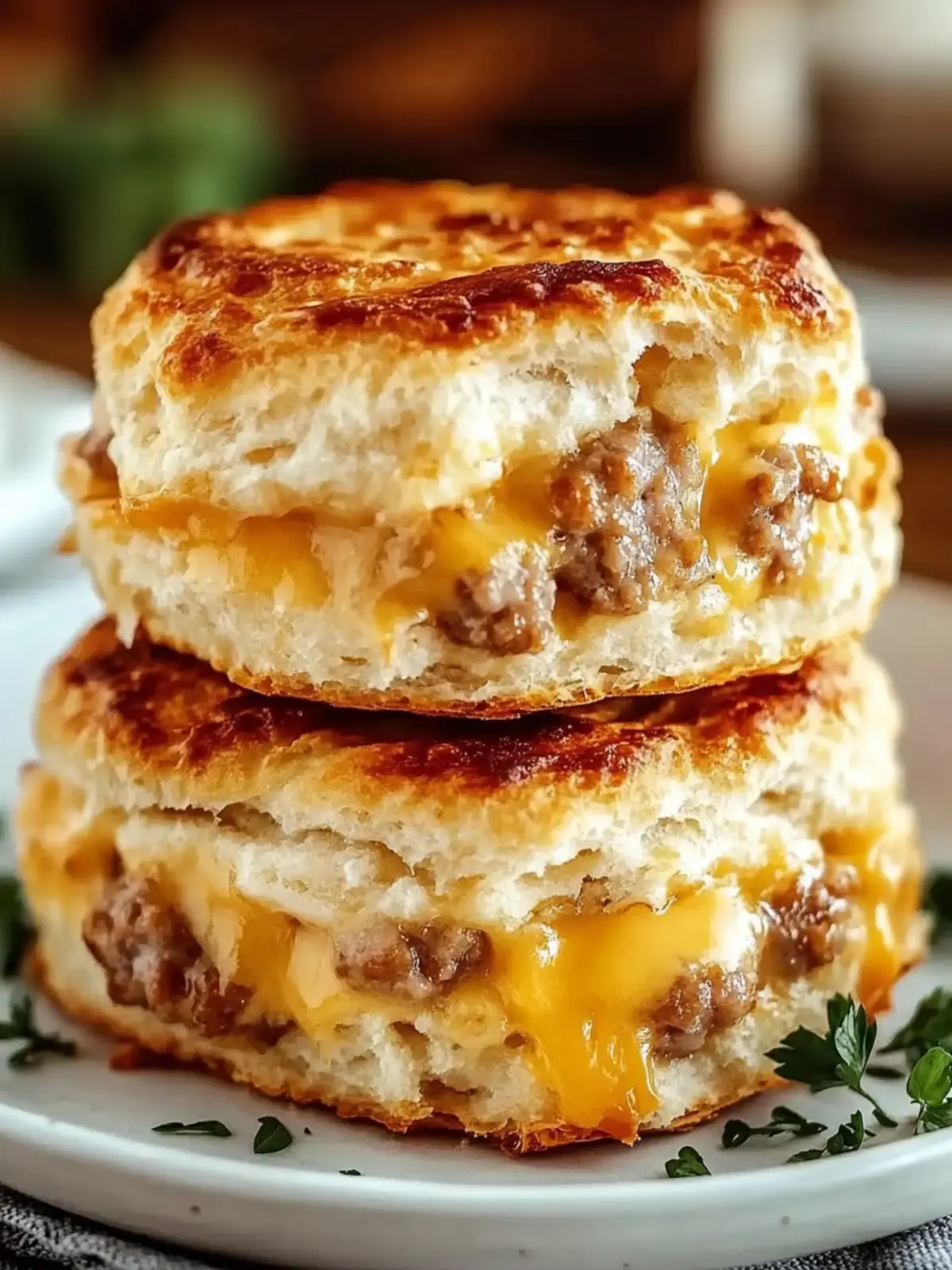 Savor Sausage Cheese Butter Swim Biscuits for Ultimate Comfort 4 Sausage Cheese Butter Swim Biscuits