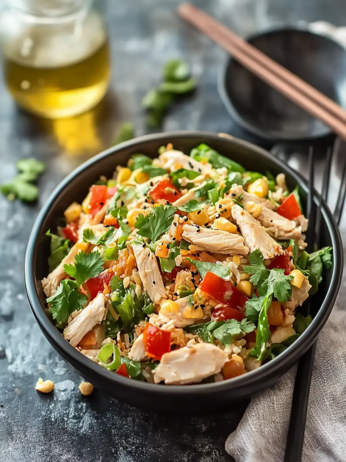 Revamp Dinner with Zesty Asian Chicken Salad Magic 3 Asian Chicken Salad