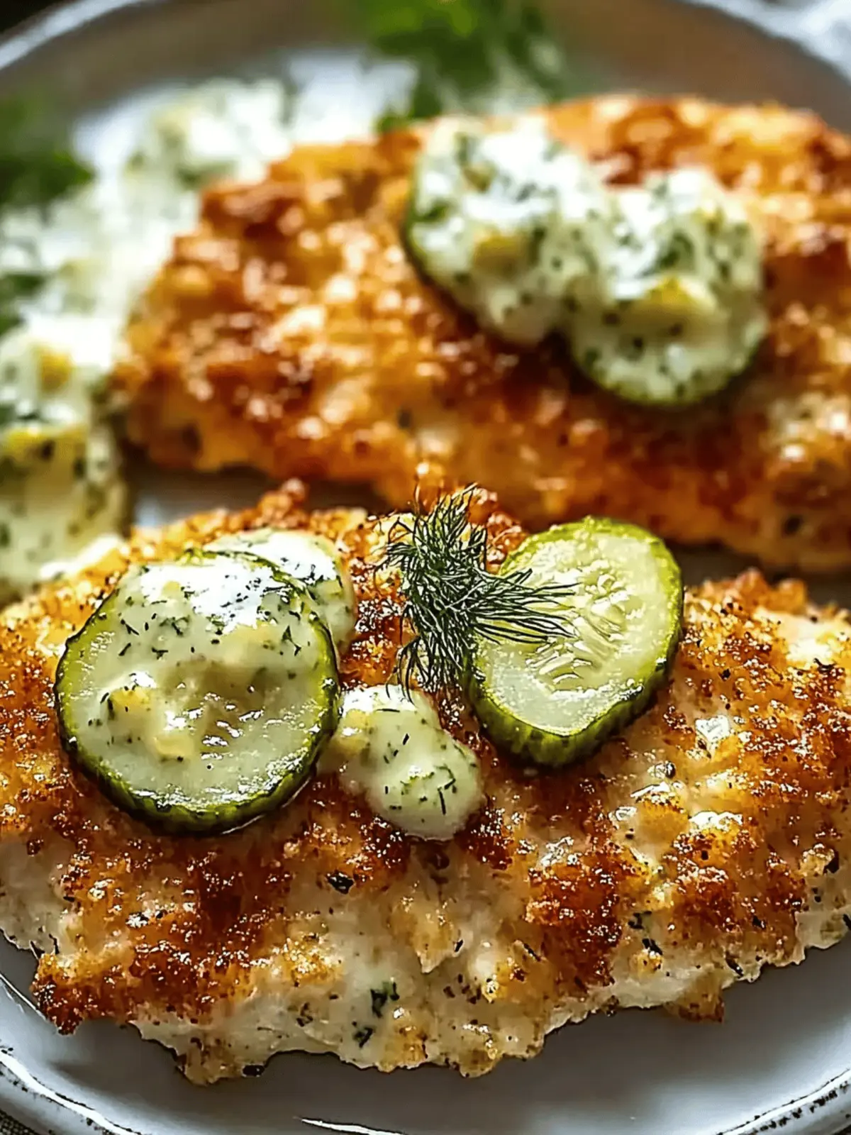 Crispy Dill Pickle Parmesan Chicken You Can't Resist 4 Crispy Dill Pickle Parmesan Chicken