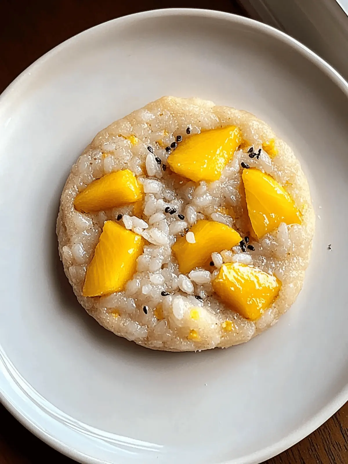 Delicious Mango Sticky Rice Cookies You Can't Resist 4 Mango Sticky Rice Cookies