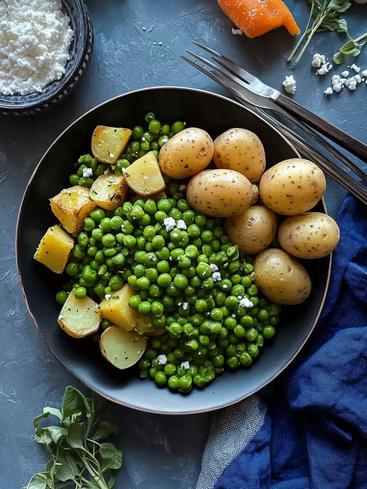 Hearty Greek Sweet Peas and Potatoes (Arakas) Delight 2 Greek Sweet Peas and Potatoes (Arakas)