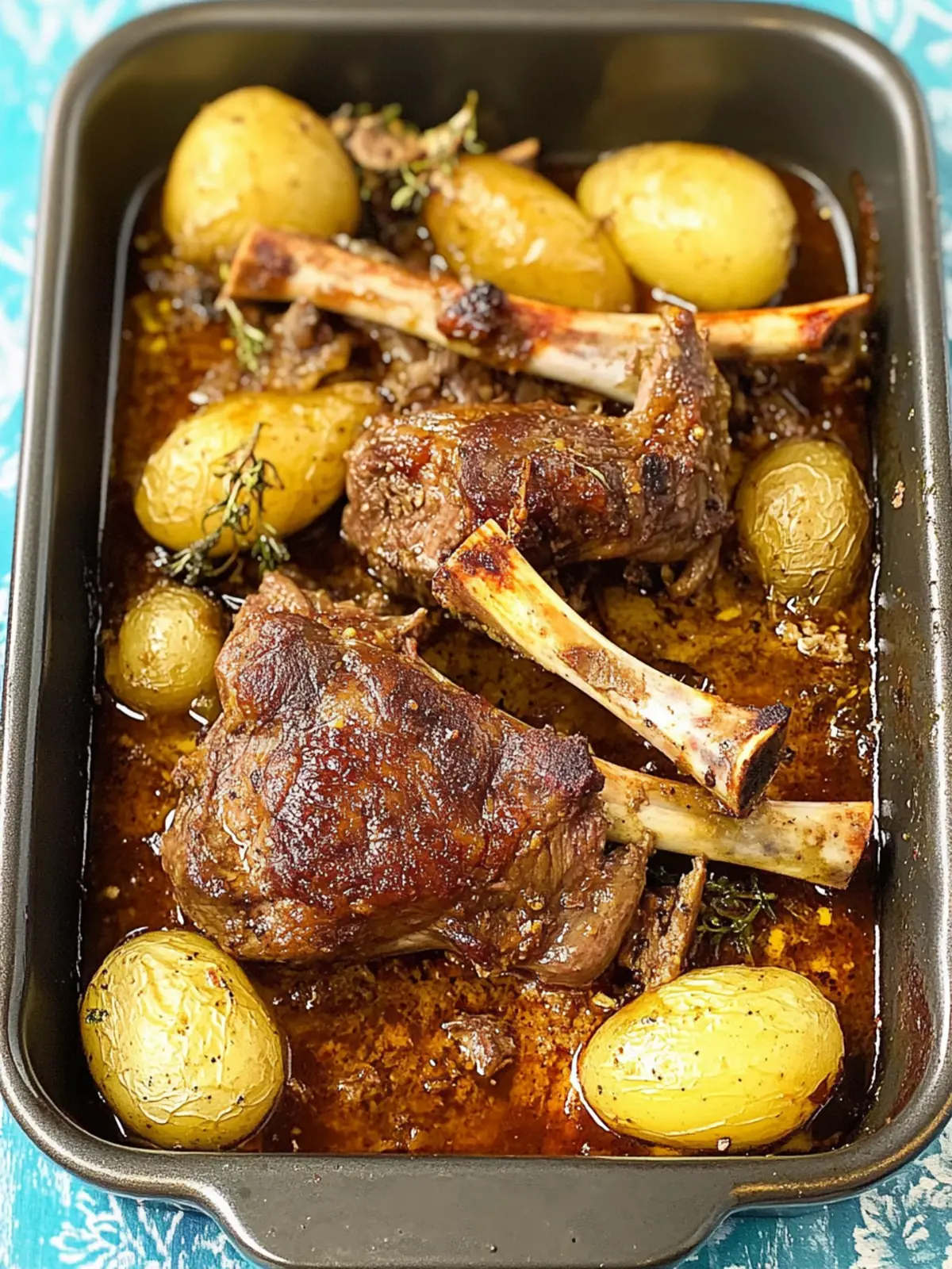 Mouthwatering Greek Lamb & Potatoes in the Oven Recipe 4 Greek Lamb & Potatoes in the Oven