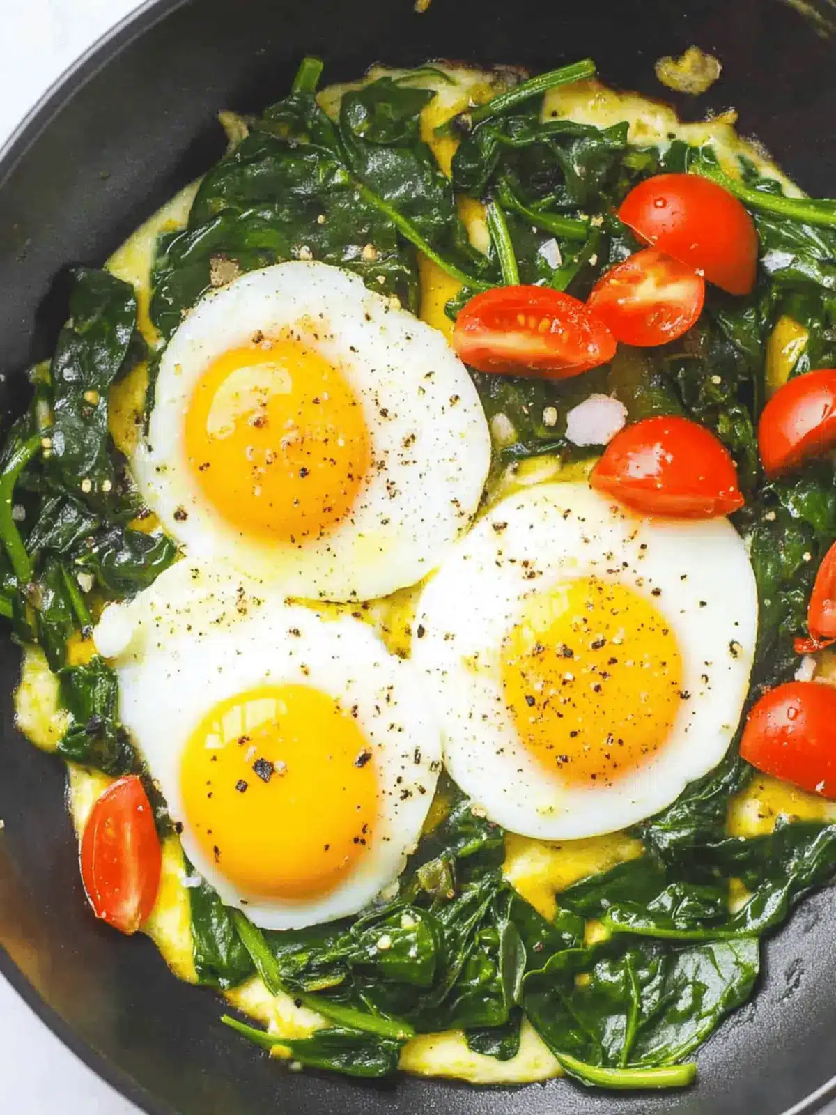 Turmeric Spinach and Eggs: Your Vibrant Healthy Breakfast Fix 2 Turmeric Spinach and Eggs